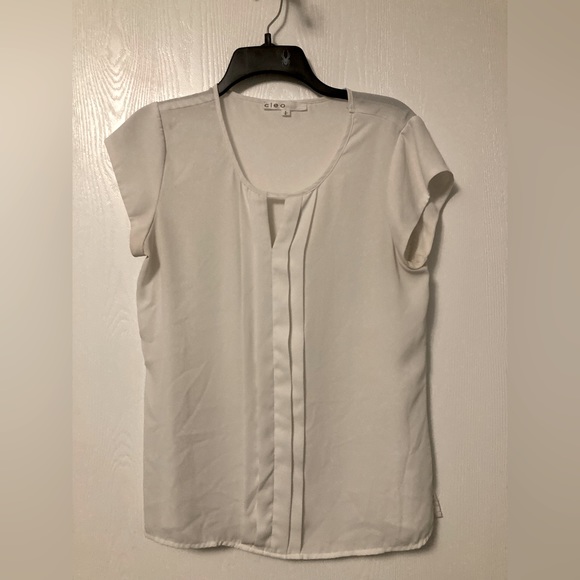 Sleeveless, white, Cleo blouse - Picture 1 of 2